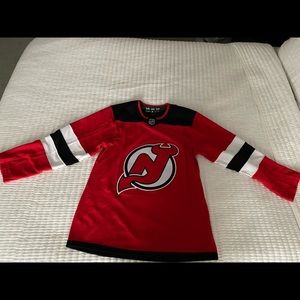 NJ Devils Red Authentic jersey men’s size 46, never worn